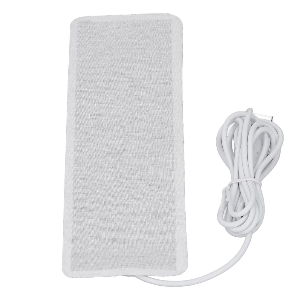 Heating Pad 5V USB Powered Relieve Fatigue Machine Washable Carbon Fiber Electric Heating Pad with 150cm Power Cord for