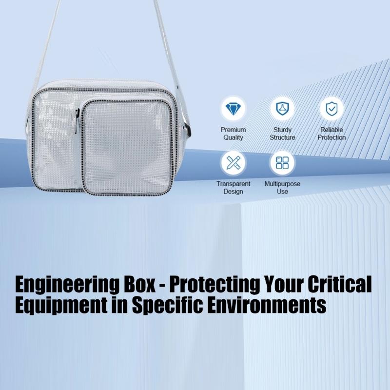 Waterproof Dustproof Tool Organizers Pouch with Ergonomic Shoulder Strap and Anti Statical Properties for Sensitive Tool