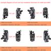 XOD XD-H800 / XD-H880 Hydraulic Disc Brakes for Electric Scooters & E-Bikes ,  – Compatible  KuKirin G2 G2MAX G3PRO G4 G5