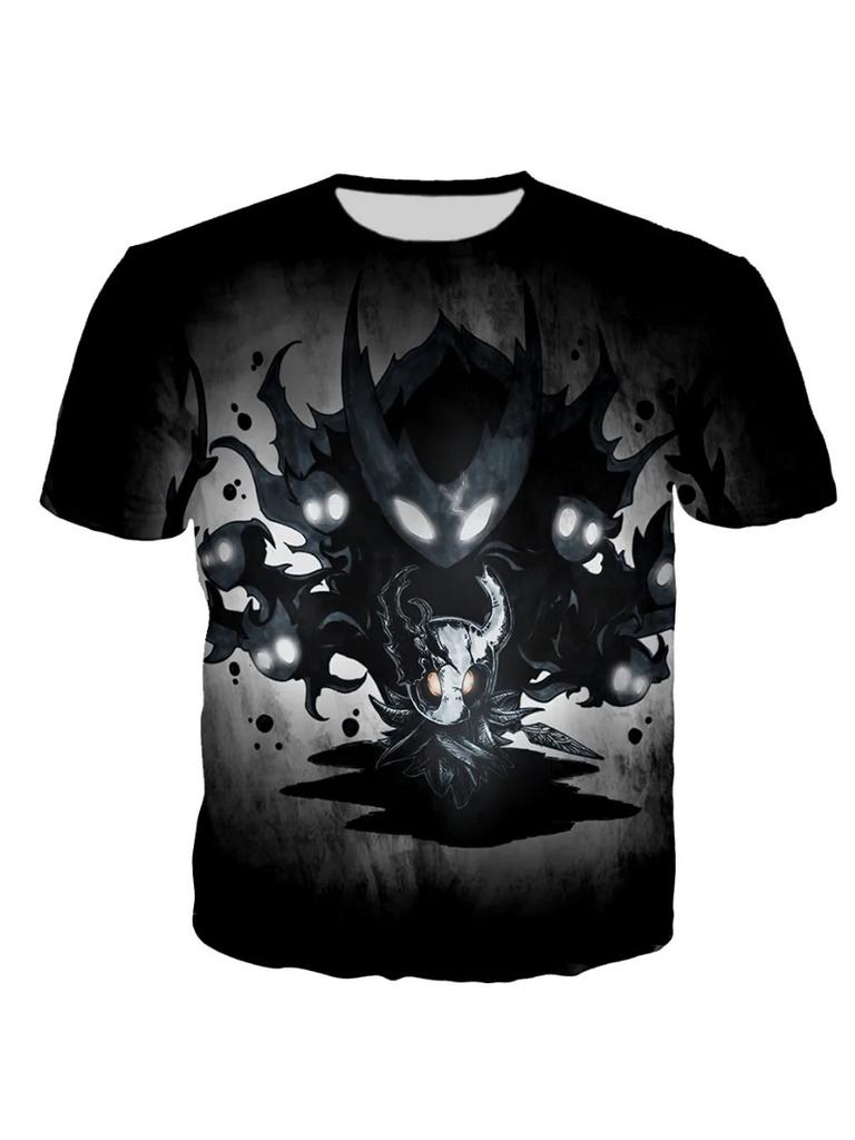 Summer Hollow Knight Game 3D Print T-Shirts Men Women Fashion StreetwearShort Sleeve