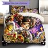 Cartoon Pattern Bedding Quilt Set Quilt Cover Pillowcase Home Decoration Birthday Gift (1 * duvet cover + 2 * pillowcase, without core)