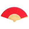 Folding Hand Fans for Women Reusable Paper Fan for Wedding Dancing Party Favors DIY Crafts Lightweight Travel Fan