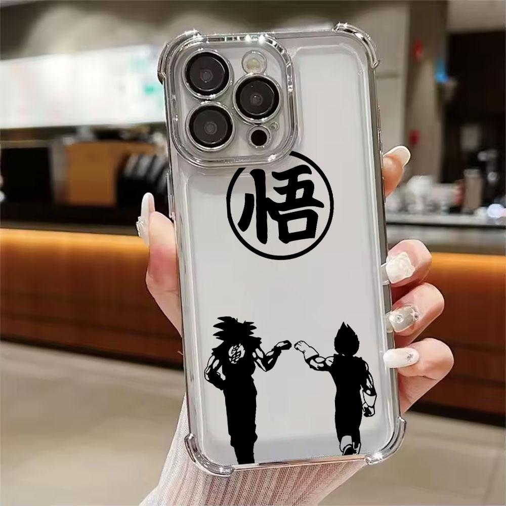 Son Goku Dragons Ball Art Phone Case For Xiaomi 15T 14T 13 Pro 15 F8 Ultra Poco X7 F7 Pro 5G X5 X6 F5 M7 Shockproof Clear Cover