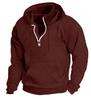 2023 Autumn/Winter Thick Hooded Men’s Printed Loose Sweatshirt