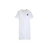 New MLB Short Sleeved Dresses Women's White 31OP07031-50W