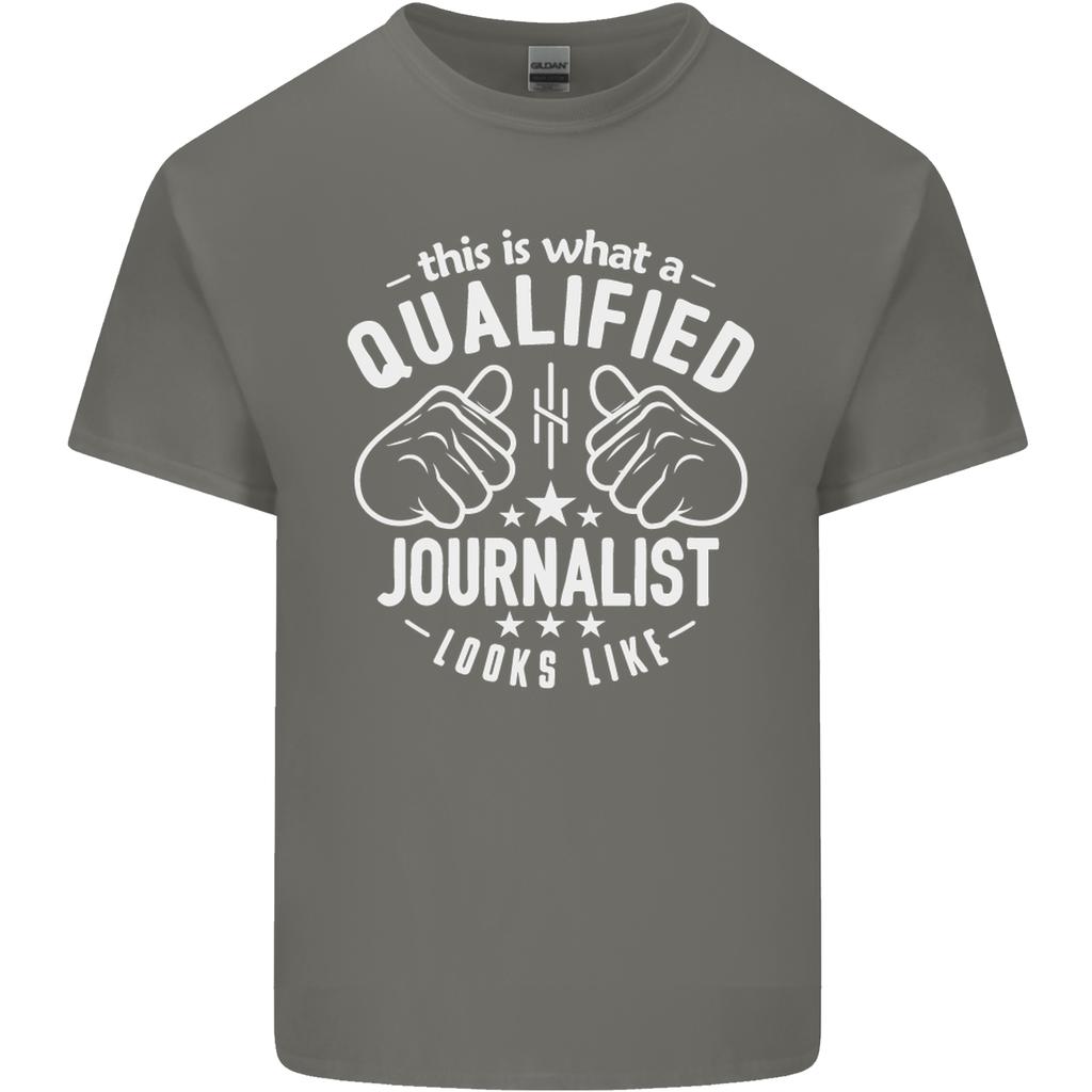 This Is What a Qualified Journalist Looks Like Unisexs Light Cotton TShirt