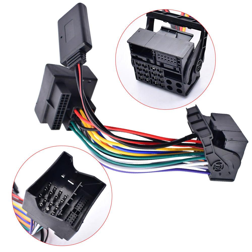 Car Radio Bluetooth Adapter 10Pin AUX IN Audio Cable Adapter For BMW MINI ONE COOPER E53 X5 Z4 E85 E86 X3 E83 Music Receiver