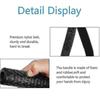 2pcs Hexagonal Rubber Handle Machine Accessories, Resistance Band Handle