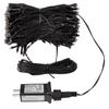 LED Black Wire String Lights Outdoor Festoon Fairy Lights Timer Memory Function Holiday Lighting Wedding Christmas Decoration