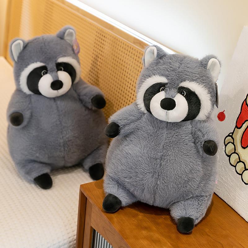 Toys Raccoon Plush Dolls Room Decoration Ornaments Children Festivals Gifts