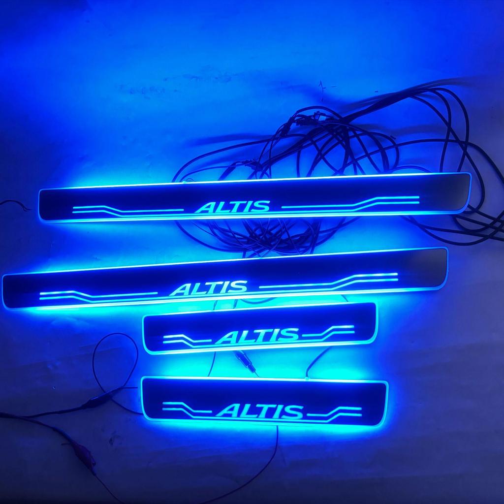 4-Piece LED Door Sill Strips for 2014-2024 ALTIS