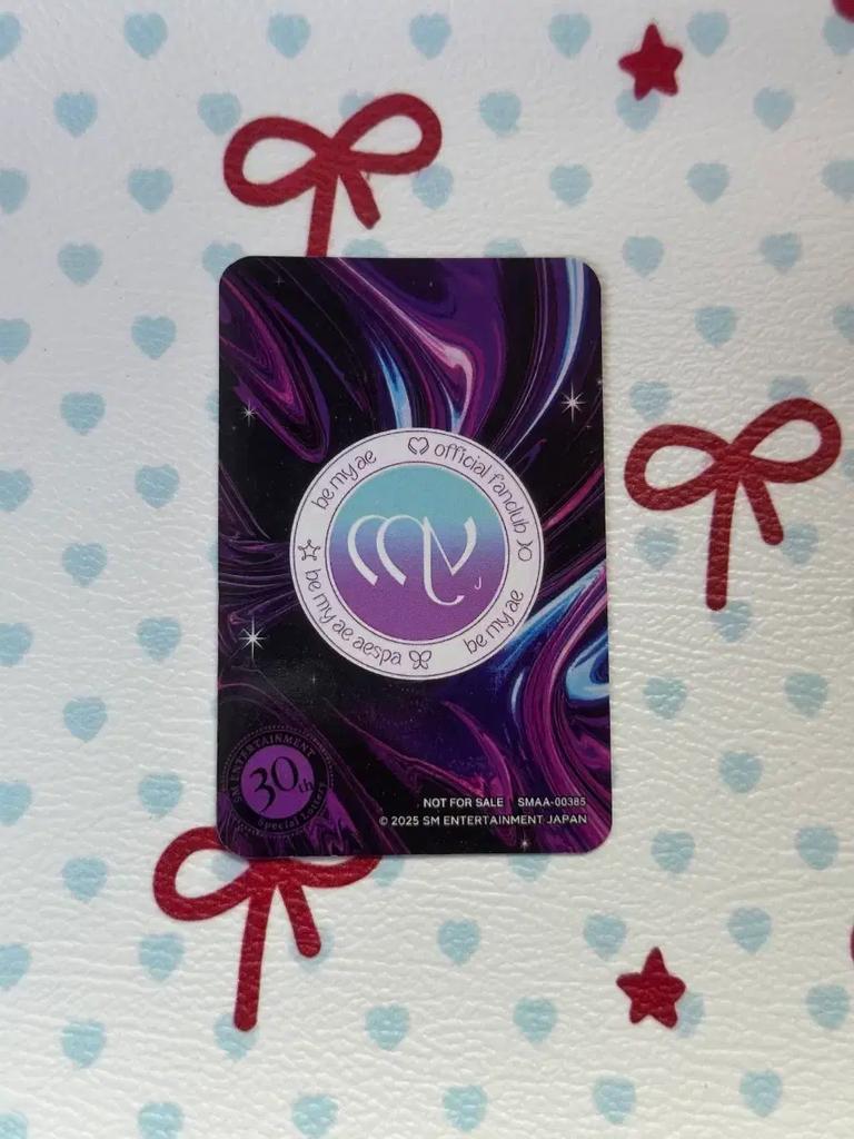 AESPA Carina Poka smtown 30th anniversary smt30th Used