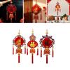 Chinese New Year Decoration Lightweight with Tassels Traditional Pendant Spring Festival Party Decor for Home Door Decoration