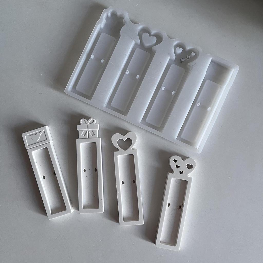 Valentine's Day Cash Gift Box Silicone Mold Chocolate Holder Plaster Glues Mould Easy Release Epoxy Resin Jewelry Mould