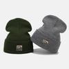 New Trendy Brand Fashion Knitted Hat Men's Street Personality Cold Hat Loose Women's Versatile Wool Hat