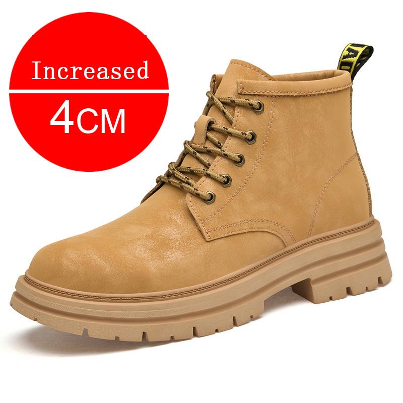 Мужские ботинки из натуральной кожи — фото 10