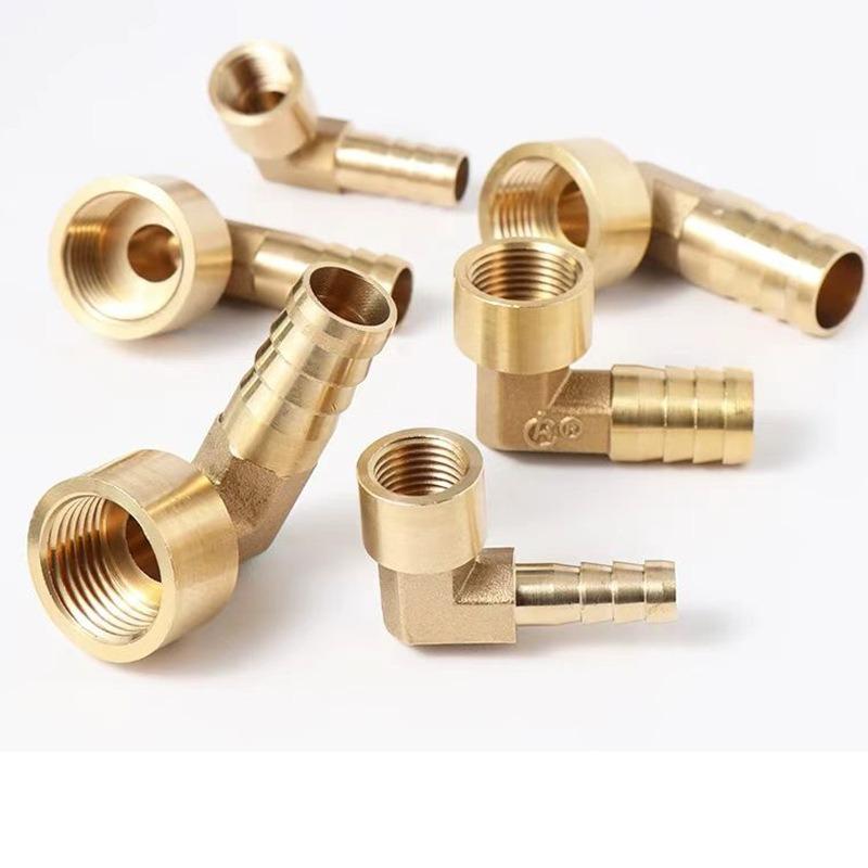 Messing Schlauchanschluss 4mm-19mm Tülle 1/8" 1/4" 1/2" 3/8" BSP Innengewinde Kupferverbinder Gelenk Kupplung Adapter