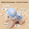 Baby Electric Crawling Doll Toy with Music Light USB Rechargeable Infant Toddler Boys Girls Interactive Walking Crawling Learning Doll Toy