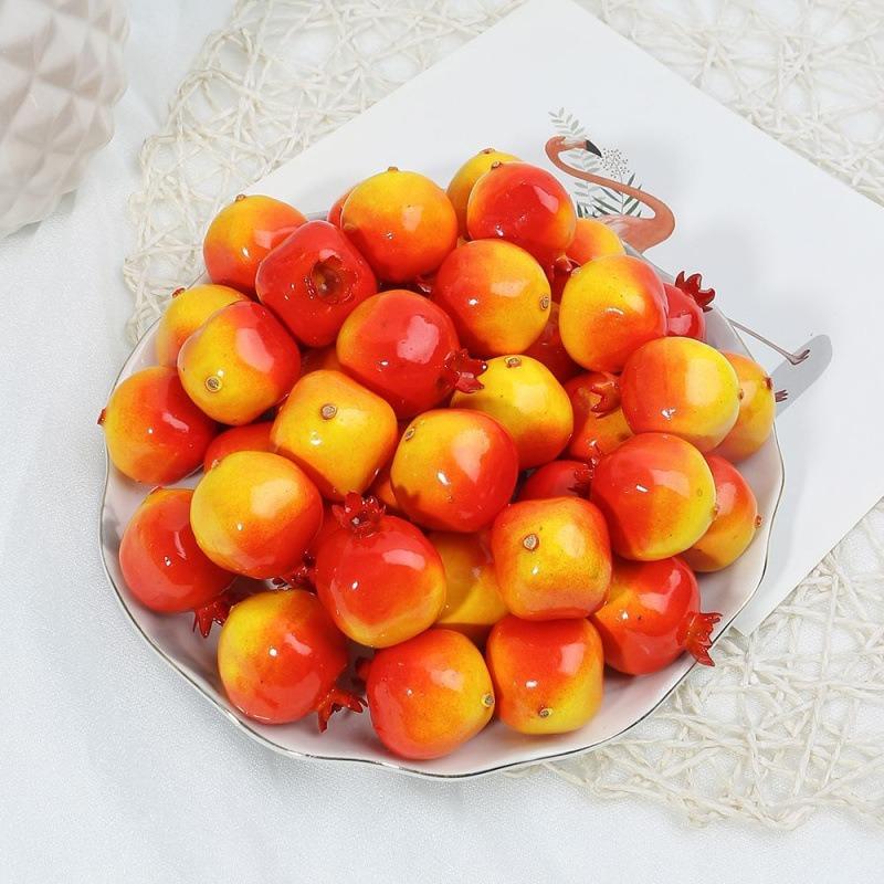 20PCS/Set Foam Artificial Fruit Fake Fruit and Vegetable Store Layout Window Decoration Material Party Game Photography Prop ZYF