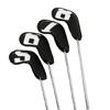10Pcs PU Leather Waterproofs Golfs Iron Head Cover Golfs Iron Head Protective Cover Golfs Accessories Gifts for Golfers