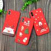Shockproof Back Cover Christmas Soft TPU Phone Case For iPhone 5s SE 6s 7 8 Plus Xs Max Xr