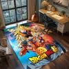 Dragon Ball Goku Anime Rug Carpet Large Area Rug Non Slip Washable Floor Mat Gamer Room Bedroom Home Decor -QJY