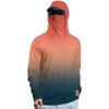 Tricou de vară cu mânecă lungă pentru bărbați Uscare rapidă Îmbrăcăminte de soare Pescuit Fitness Sport Hded Tricou cu mânecă lungă