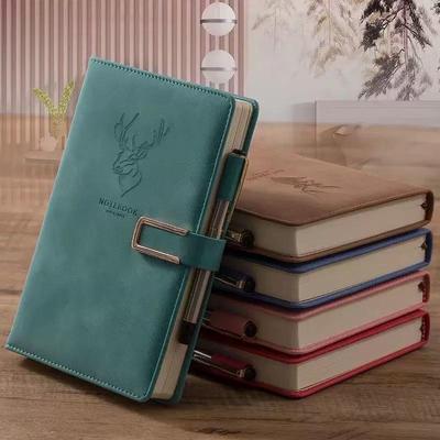 Ultra Thick Leather A5 Business & Student Diary Notebook