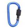 Seil Schnalle D-Form Karabiner Karabiner Schlüsselanhänger Karabiner Clip Touristen Haken Angelkarabiner Schnalle Wasserbecher Schnalle