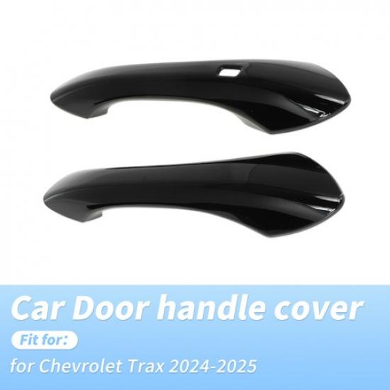 Door Handle Cover Protector for Chevrolet Trax 2024-2025 Glossy Black