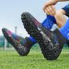Scarpe da calcio da uomo Scarpe da calcio alte con punte lunghe alla caviglia AG/TF Scarpe da calcio per bambini con tacchetti per erba da esterno Scarpe da calcio sportive da allenamento