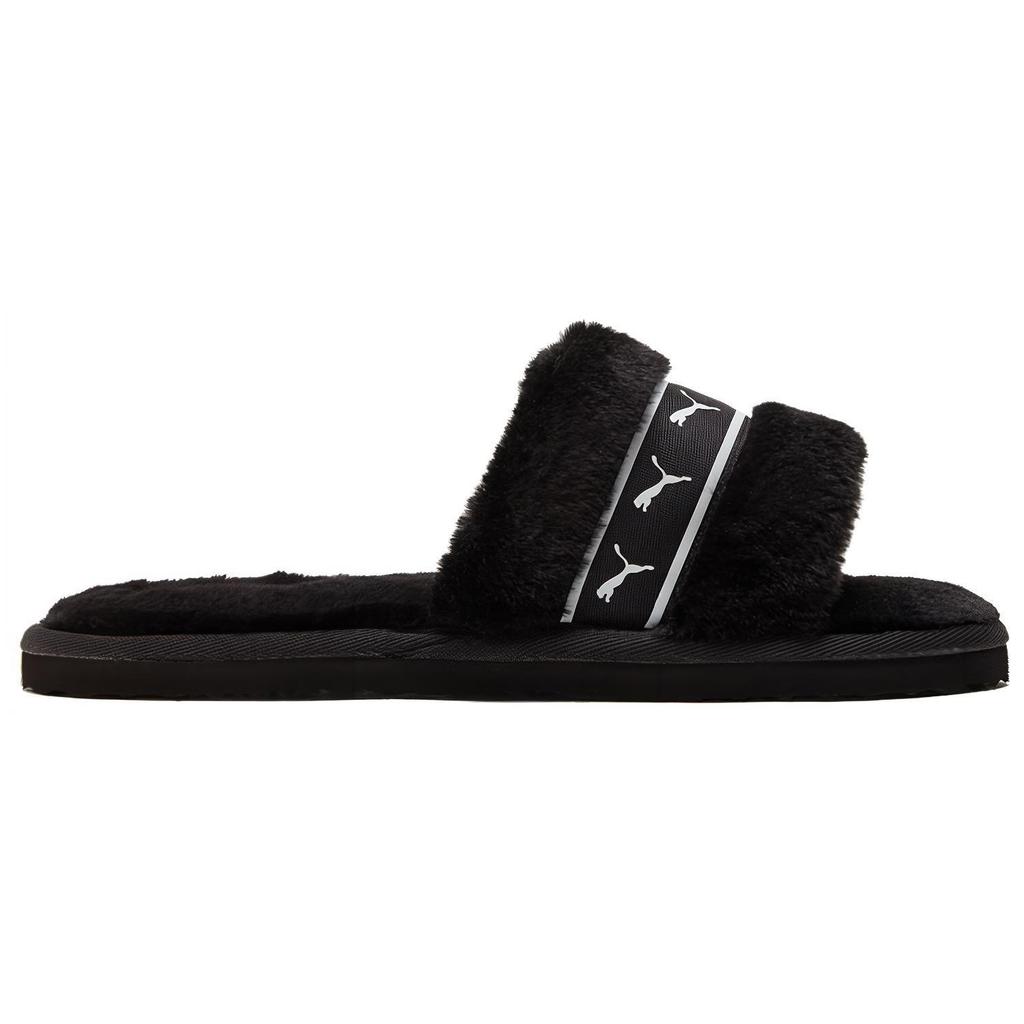 PUMA Fluff Remix Slide 'Black White' Women's 385240-01
