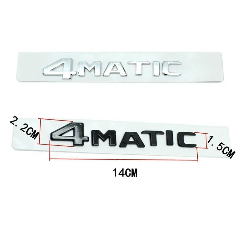 Car Trunk Letters Logo Emblem Badge Decals Sticker For Mercedes Benz GLE Class GLE53 GLE350 GLE400 GLE450 W166 W167 4Matic GLE63