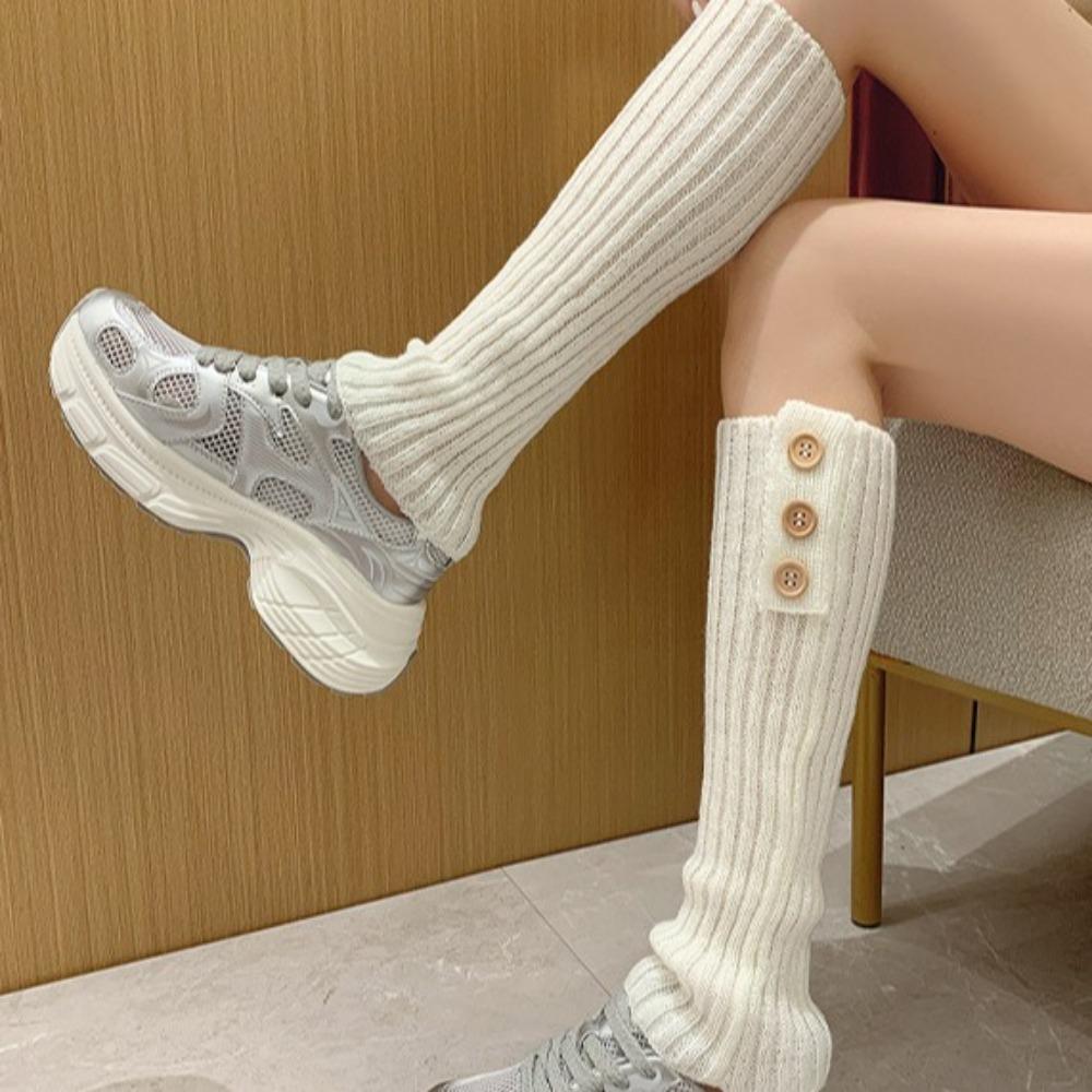 Balletcore Y2K Leg Warmers Lolita JK Boots Cover Fashion Long Tube Stockings Women