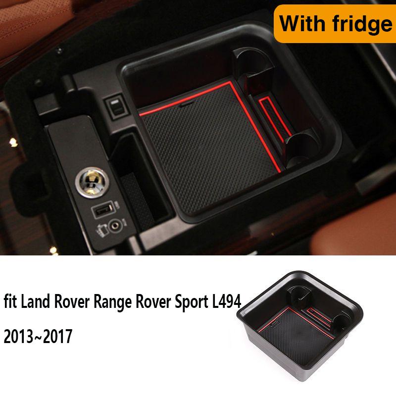 

For Land Rover Range Rover Sport L494 2013~2017 2015 Car Storage Box Armrest Organizer Console Container Sundries Car Accesories