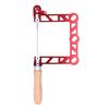 Mini Woodworking Hand Saw U Shape Wooden Handle Coping Saw for Jeweler Metal Processing 4in