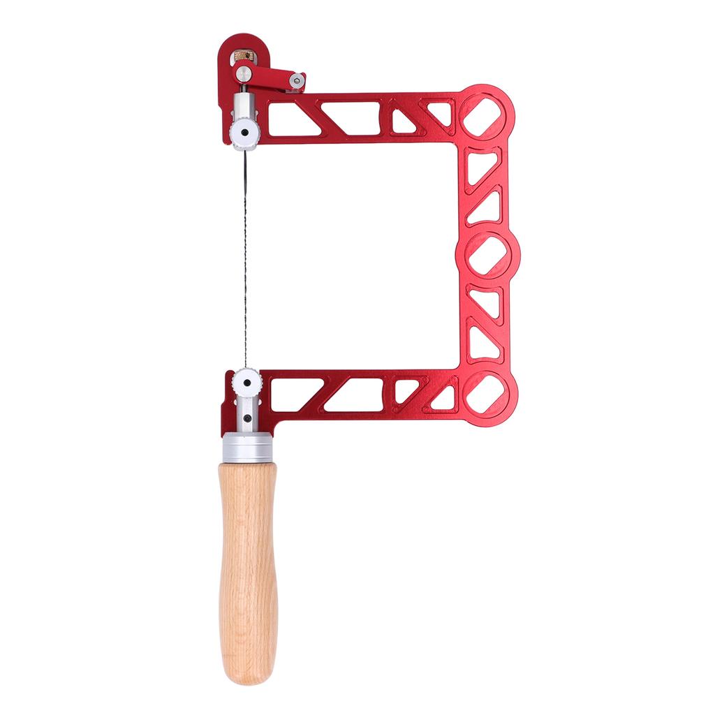 Mini Woodworking Hand Saw U Shape Wooden Handle Coping Saw for Jeweler Metal Processing 4in