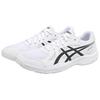 Asics Gel-Upcourt 6 Versatile Comfortable Shock Absorbing Breathable Supportive Low Top Table Tennis Shoes Unisex Sneaker White Black 1071A120-100