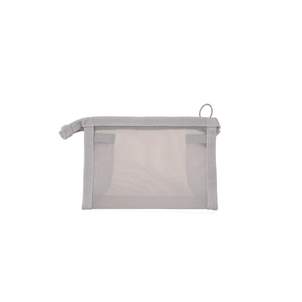 Nylon Mesh Cosmetic Bag Portable Large Capacity Transparent Travel Lipstick Storage Bag Printable Wash Storage Bag