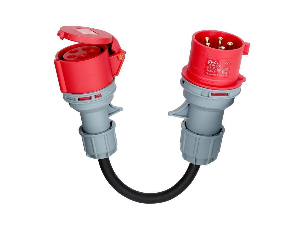 Waterproof Industrial Plug Socket Connector IP67 - 16A/32A, 3/4/5 Pin