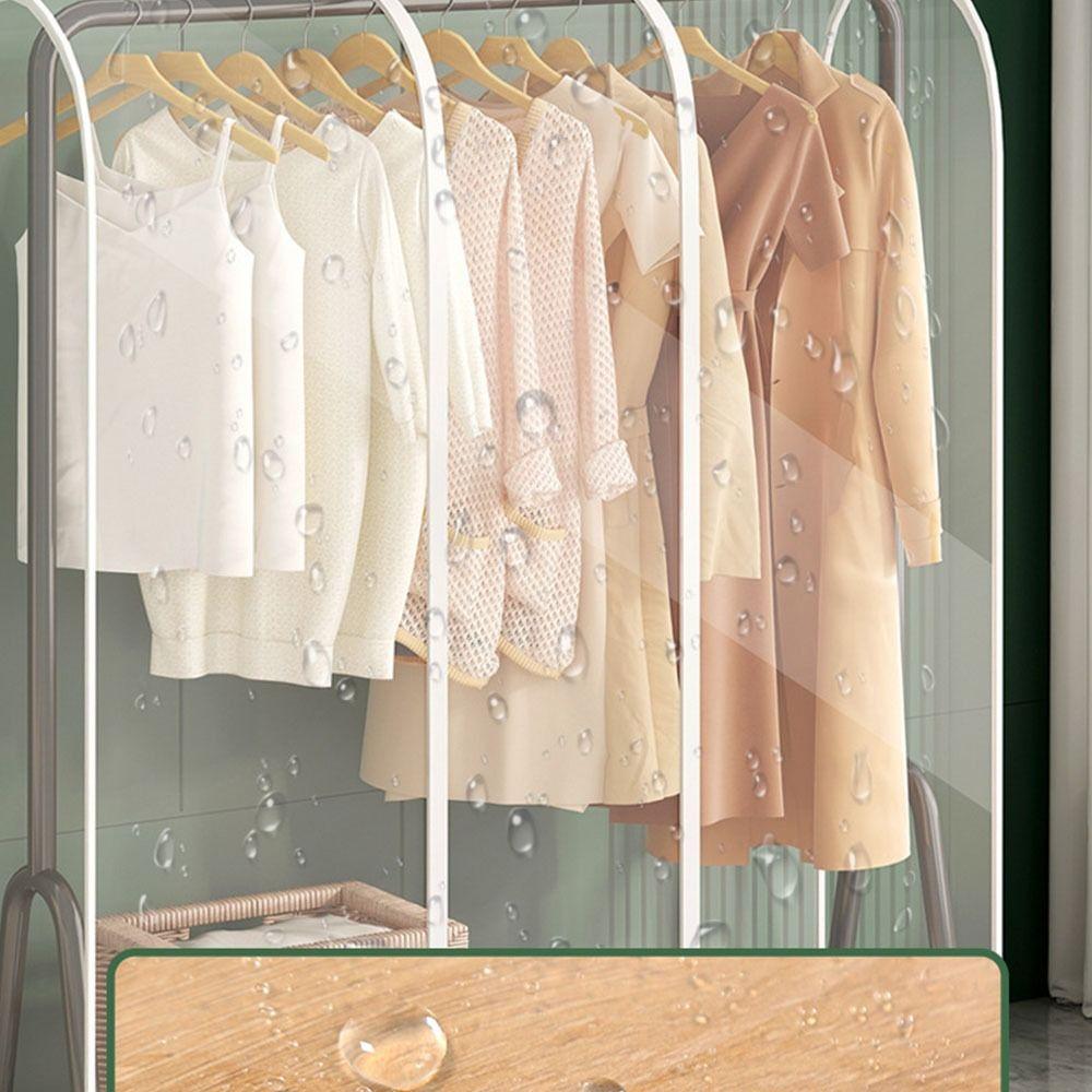Waterproof Floor  Clothes Hanger Dust Cover Large Clothing Protector Organizer  Wardrobe