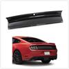 Trunk Lid Decklid Panel Trim For Ford Mustang 2015 2016 2018-2023 Carbon Fiber Look/Gloss Black Tailgate Rear Bumper Guard Cover