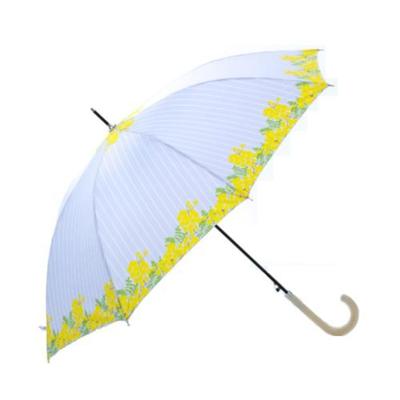 Large Automatic UV Protection Windproof 10002734 Women's Umbrella, Stylish, Windproof, Opening, (90%+), Floral/Striped Pattern, Frame, Cute, One-Touch