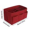 Multi Portable Size Travel Tote Bag Divider Lightweight Storage Pouch  Toiletry Storage