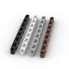Non-Toxic Moc 10Pcs 71710 Modified Liftarm With Holes Thick 1X15 Building Blocks Kit Perpendicular Turning Transfer Bricks Toys Kids Gift