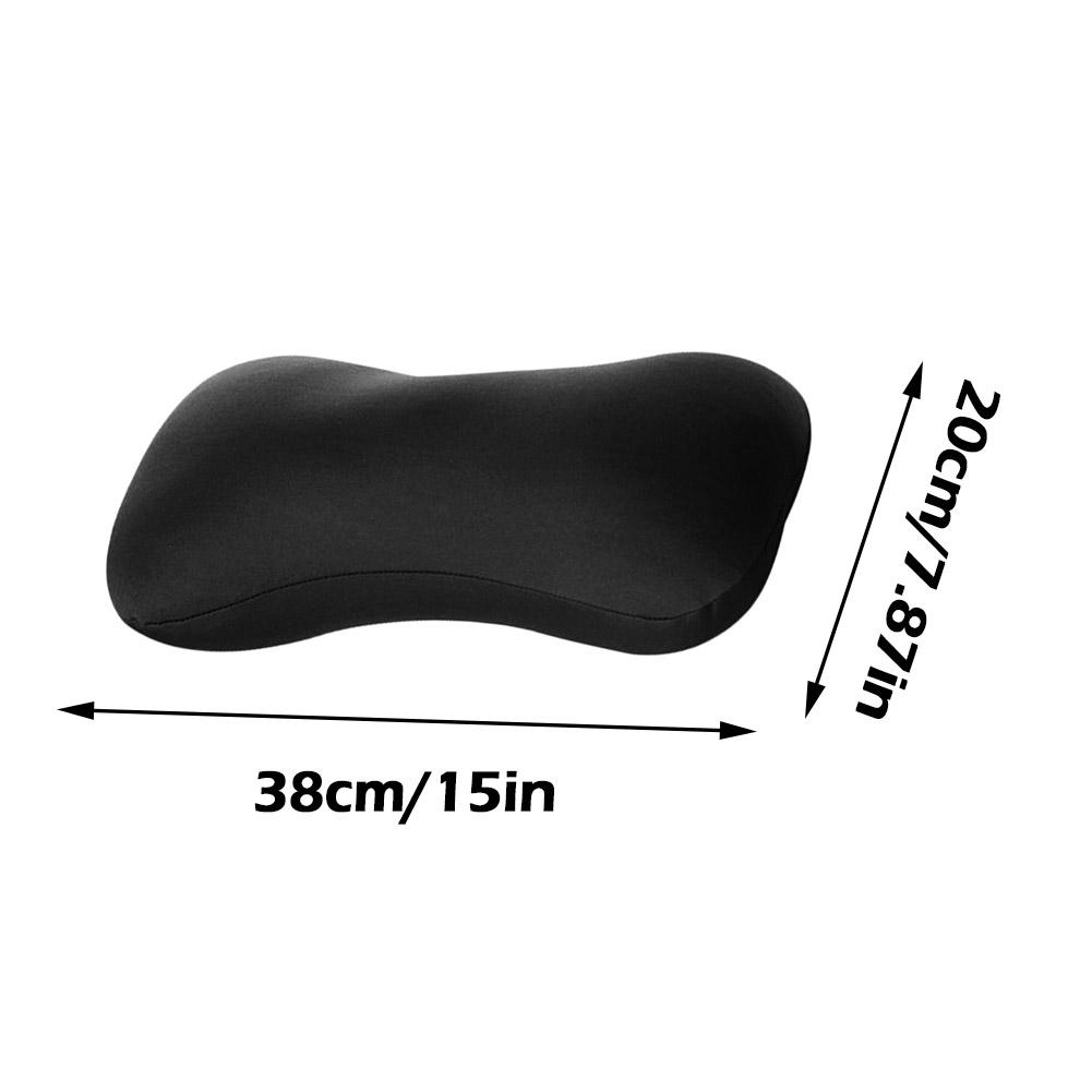 Memory Foam Bone Pillow Particle Home Sleep Neck Support Portable Office Lunch Break Sleeping Cushion Microbead Cushion