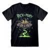 Rick And Morty Unisex tričko vesmírné lodi pro dospělé