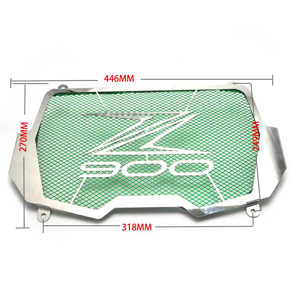 Protector De Rejilla De Radiador Para Kawasaki Z900 (2017-2024) - Aluminio CNC, Fácil Instalación