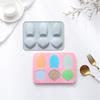 6Cavity Madeleine Silicone Mold Chocolate Mold Mousses Cake  Bakings Tool