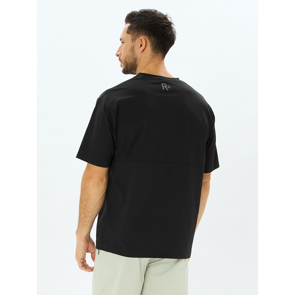 Canterbury R+ Multi Active Big Tee Men's Short Sleeve T-Shirt, Black, Size L